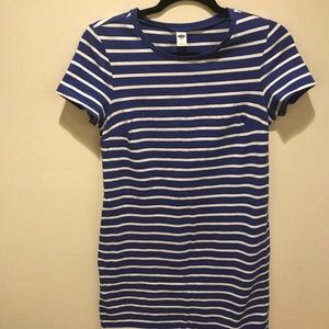 Old Navy Striped stretchy t-shirt dress